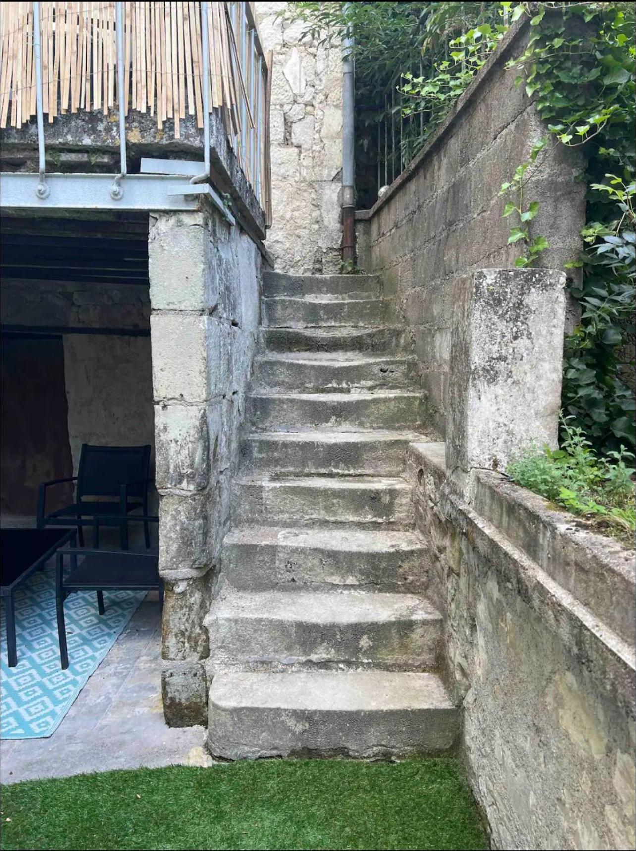 Le Badebec, Appt Dans Maison Typique Avec Jardin Prive Chinon Buitenkant foto