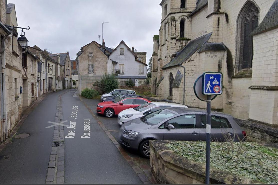 Le Badebec, Appt Dans Maison Typique Avec Jardin Prive Chinon Buitenkant foto